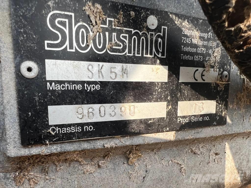 Slootsmid SK 5 M Manure spreaders