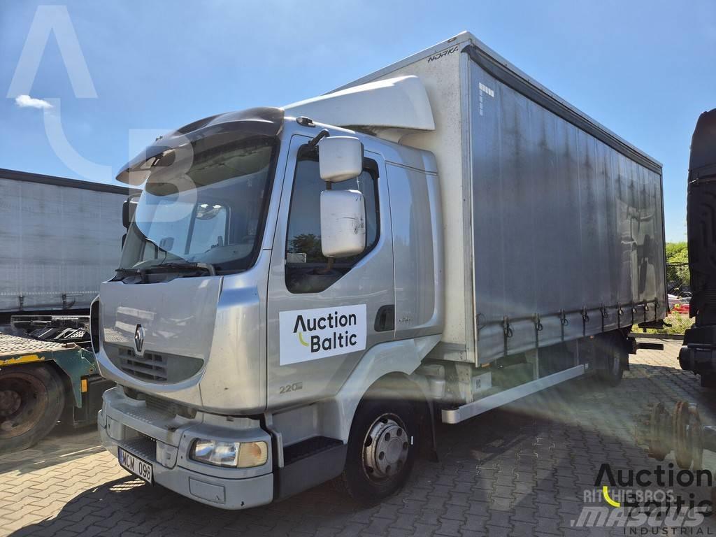 Renault Midlum Curtainsider trucks
