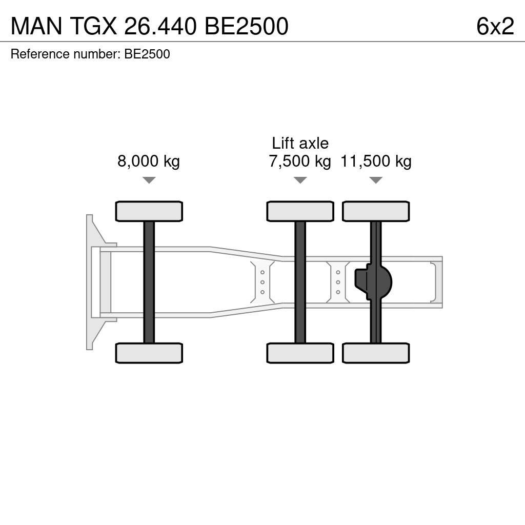 MAN TGX 26.440 Tractor Units