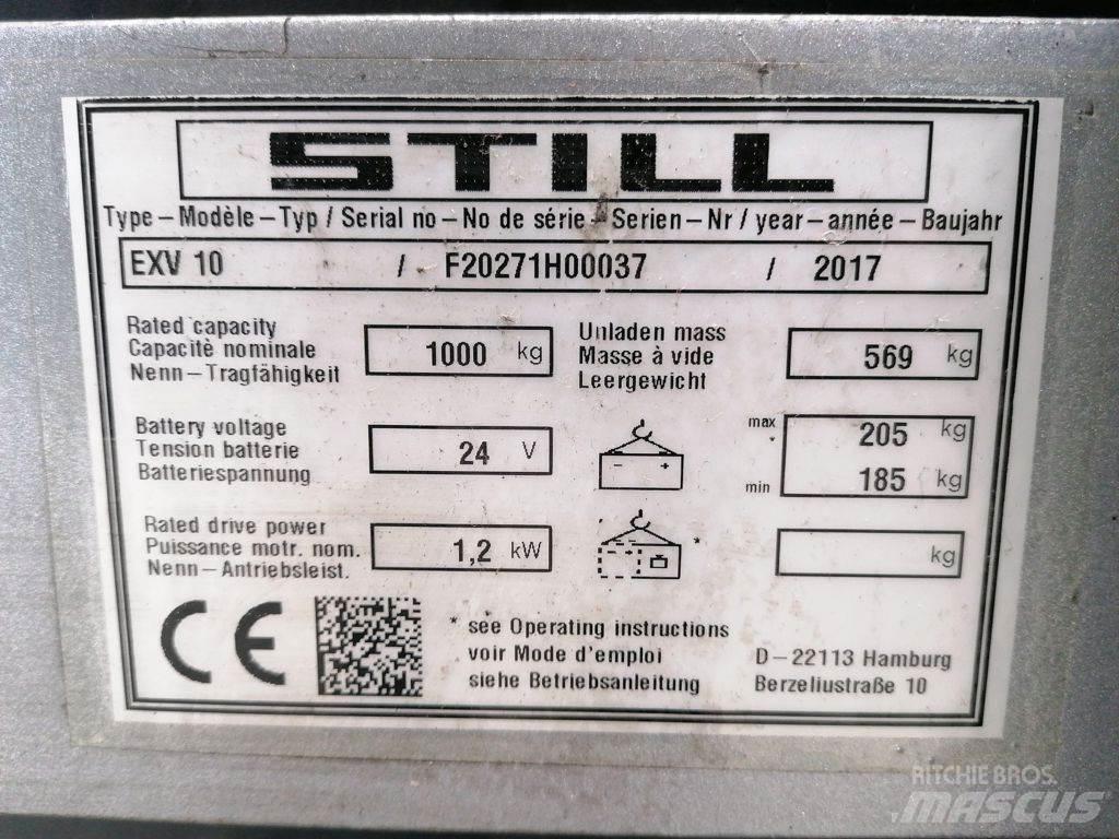 Still EXV10 Pedestrian stacker