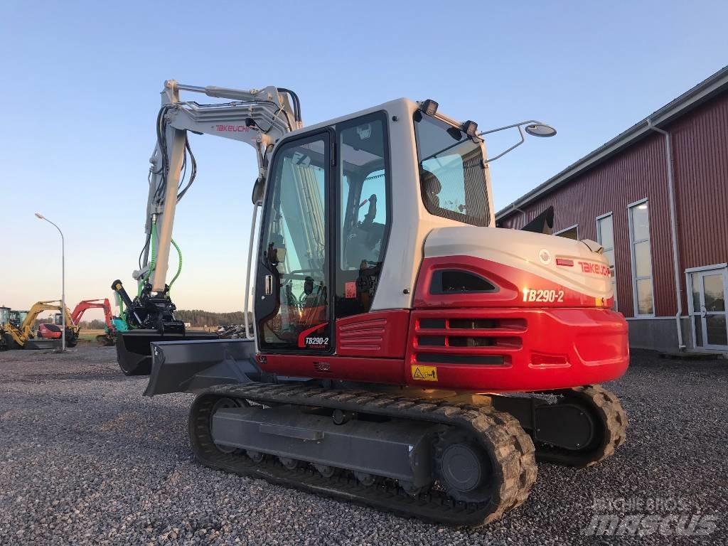 Takeuchi TB290-2 Midi excavators  7t - 12t