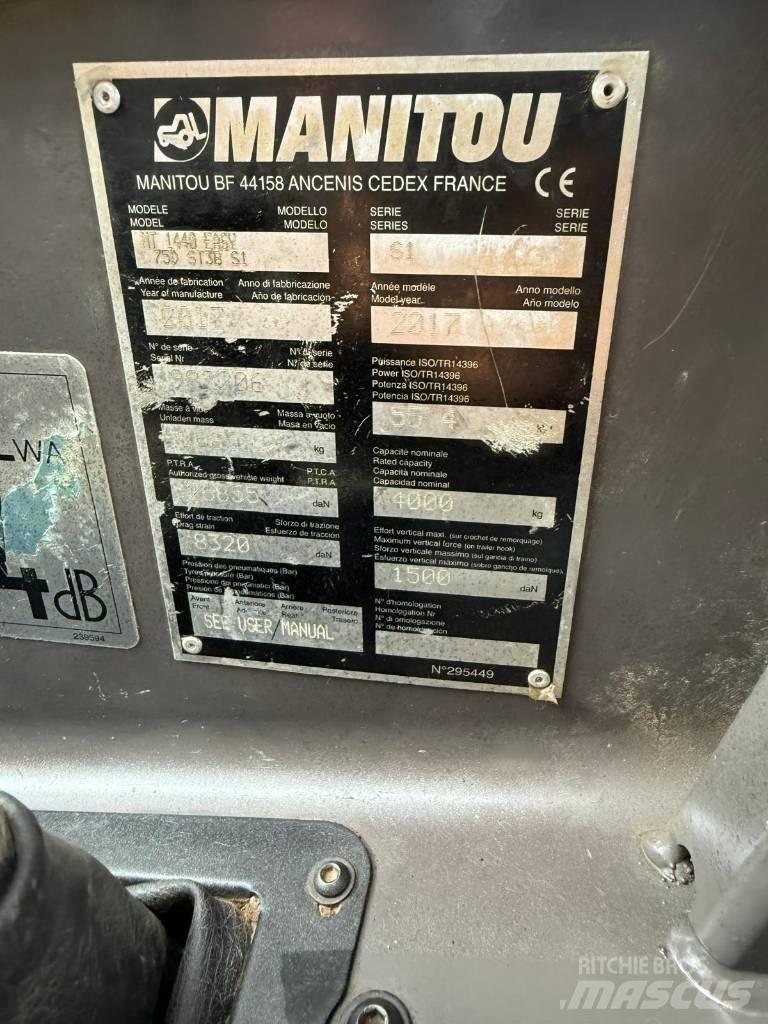Manitou MT 1440 Telescopic handlers