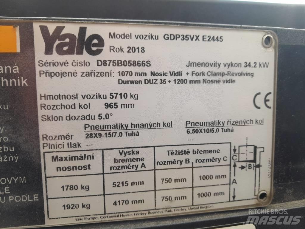 Yale GDP35VX Diesel trucks
