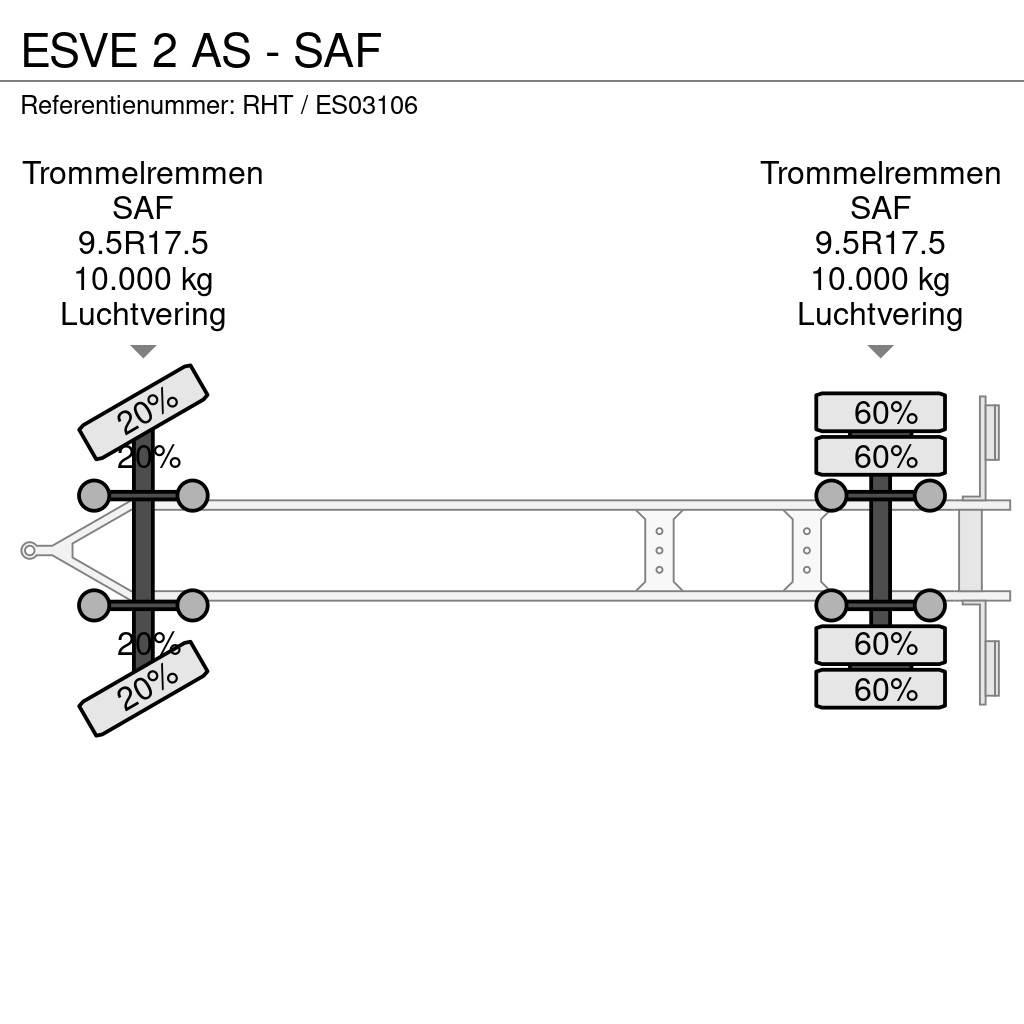 Esve 2 AS - SAF Containerframe trailers