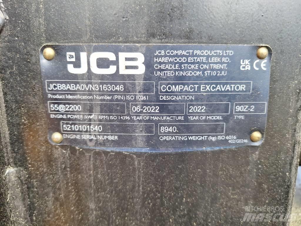 JCB 90 Z-2 Midi excavators  7t - 12t