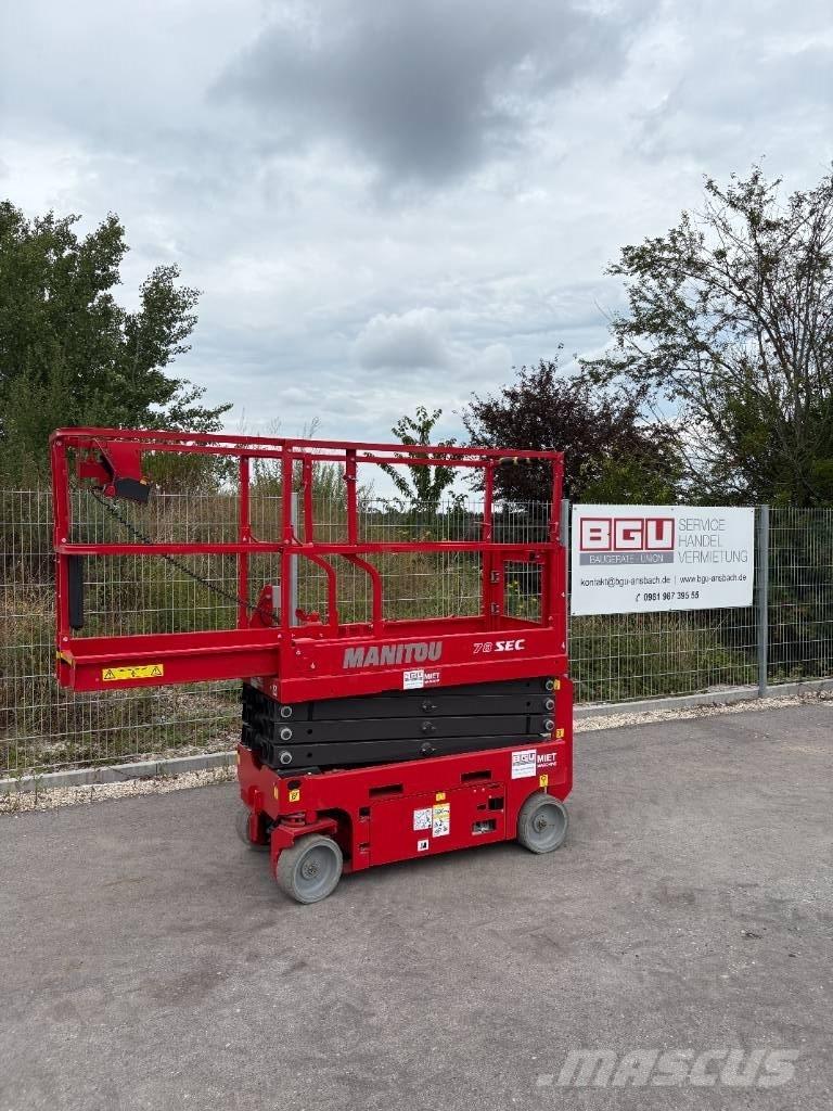 Manitou 78 SEC Scissor lifts