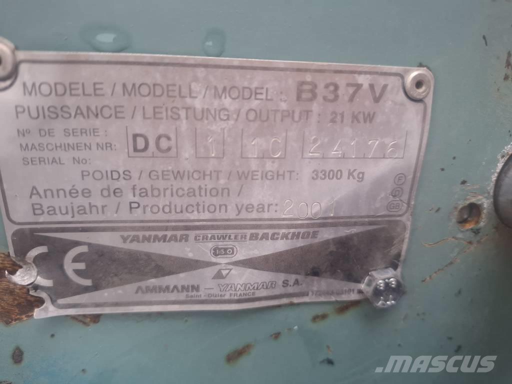 Yanmar B 37 V Mini excavators < 7t (Mini diggers)