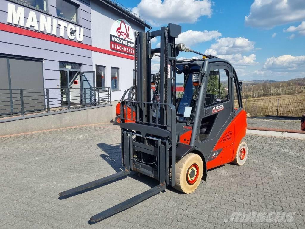 Linde H30T-02 LPG trucks