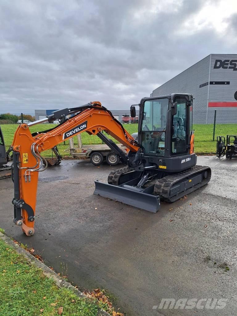 Develon DX 50 Z-7 Mini excavators < 7t (Mini diggers)