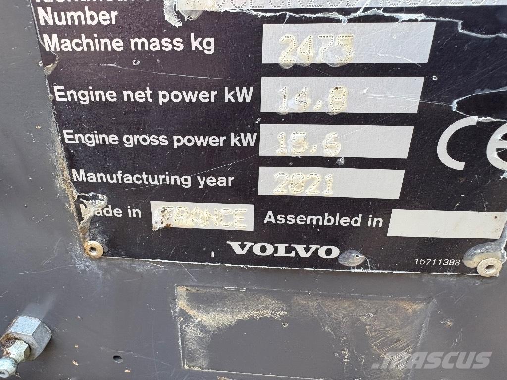 Volvo ECR 25 D Mini excavators < 7t (Mini diggers)