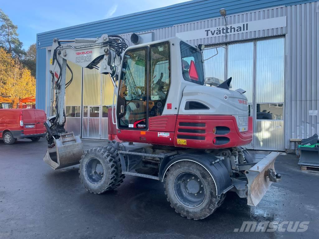 Takeuchi TB 295 W Wheeled excavators