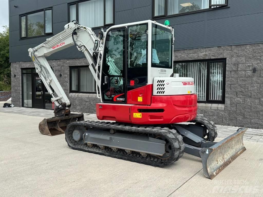 Takeuchi TB 280 FR Midi excavators  7t - 12t