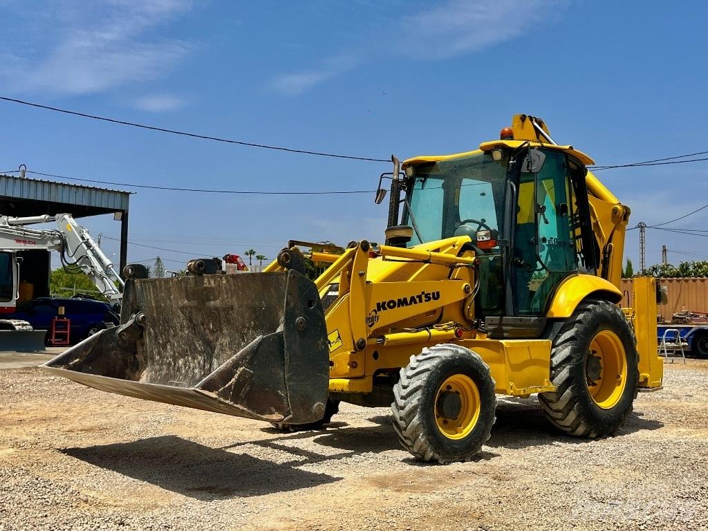 Komatsu WB 97 R Backhoe loaders