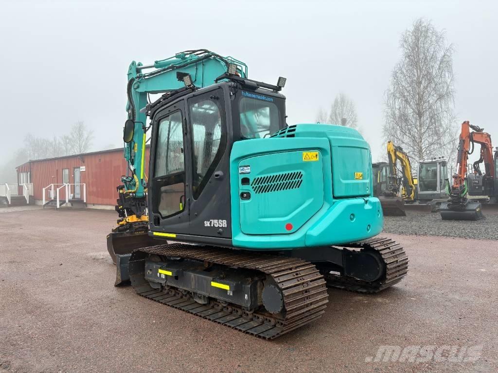 Kobelco SK75SR-7 Midi excavators  7t - 12t