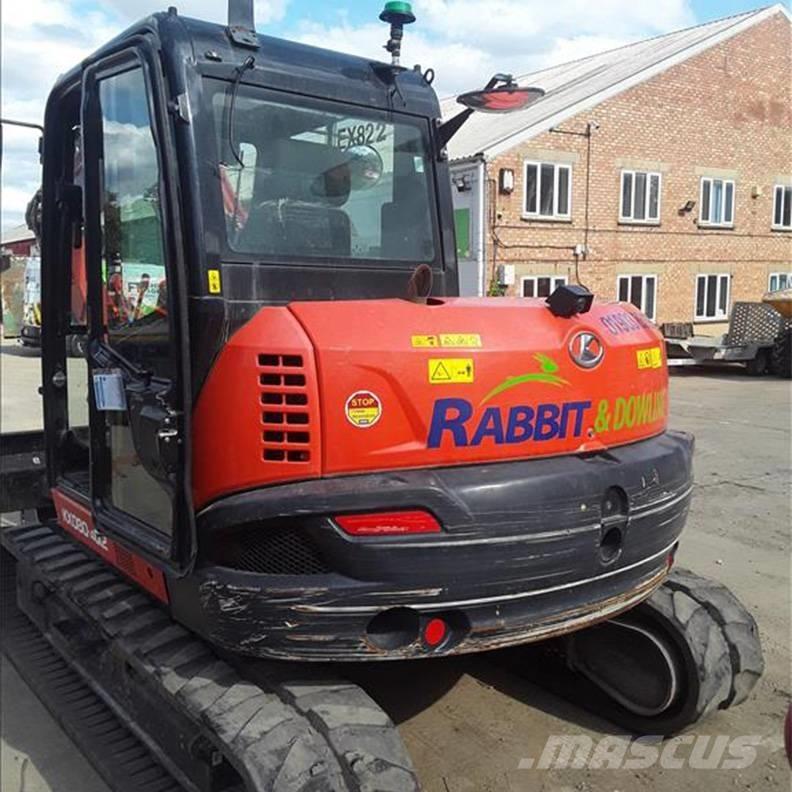 Kubota KX080-4a2 Midi excavators  7t - 12t