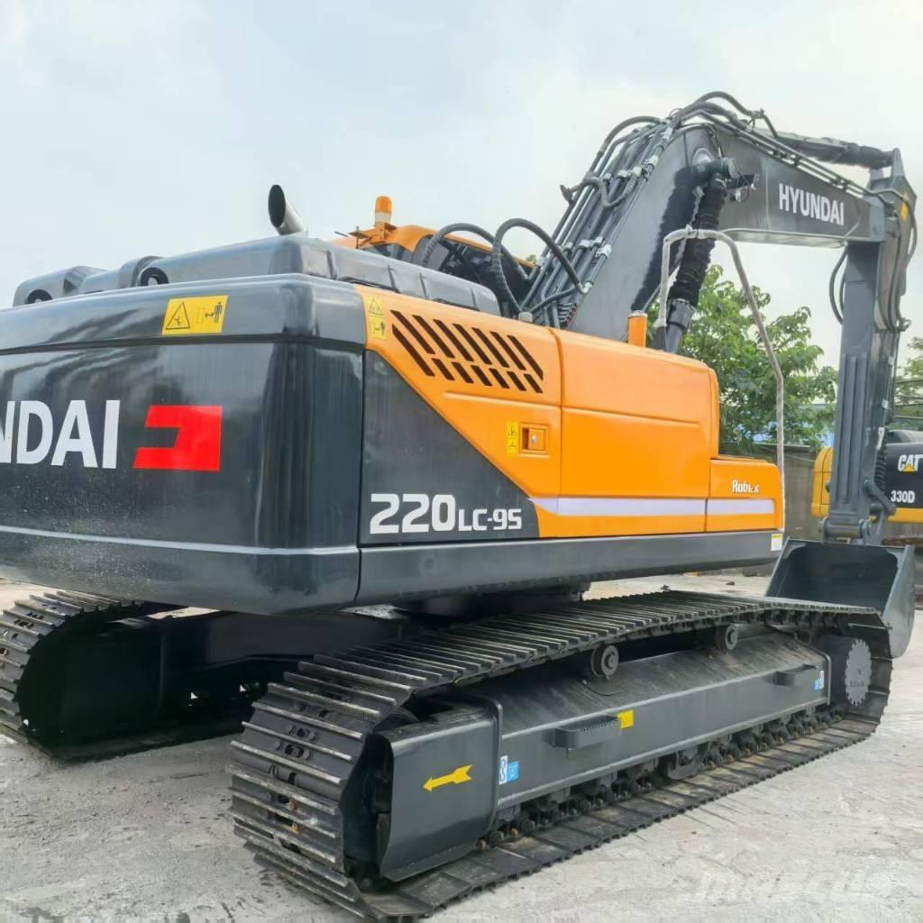 Hyundai r220lc-9s Midi excavators  7t - 12t