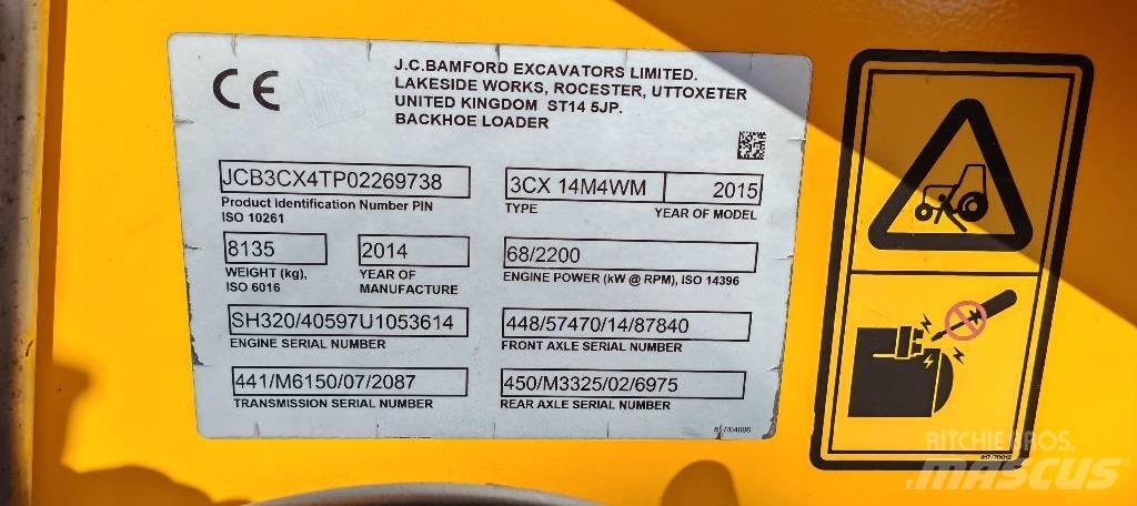 JCB 3 CX Backhoe loaders