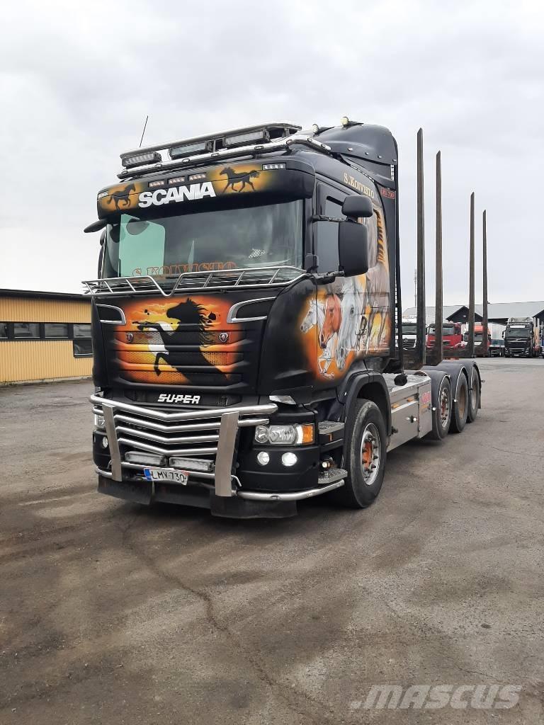 Scania R 730 Timber trucks