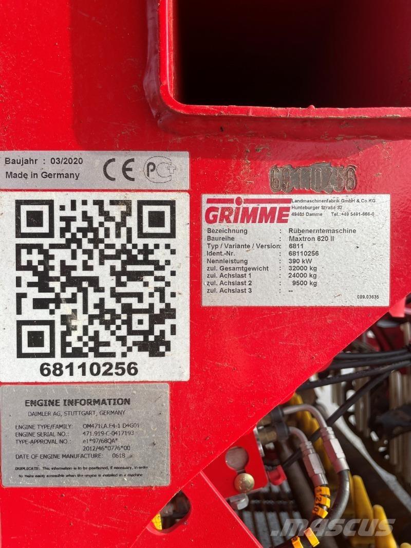 Grimme MAXTRON 620 Agriculture - Others