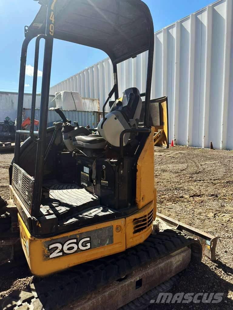 John Deere 26 G Mini excavators < 7t (Mini diggers)