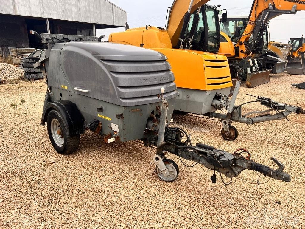 Putzmeister P 715 TD Concrete pump trucks