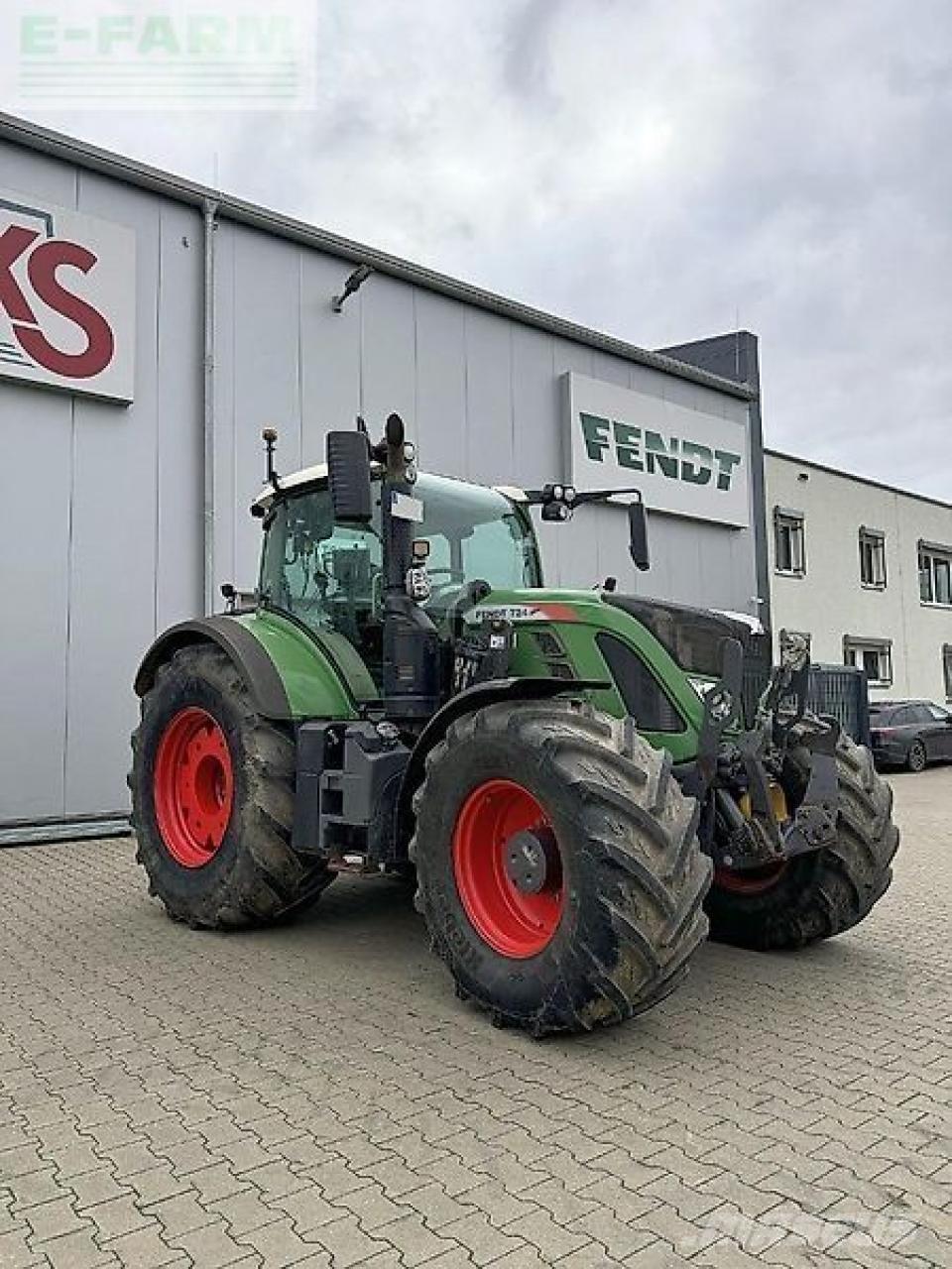 Fendt 724 s4 profi+ Tractors