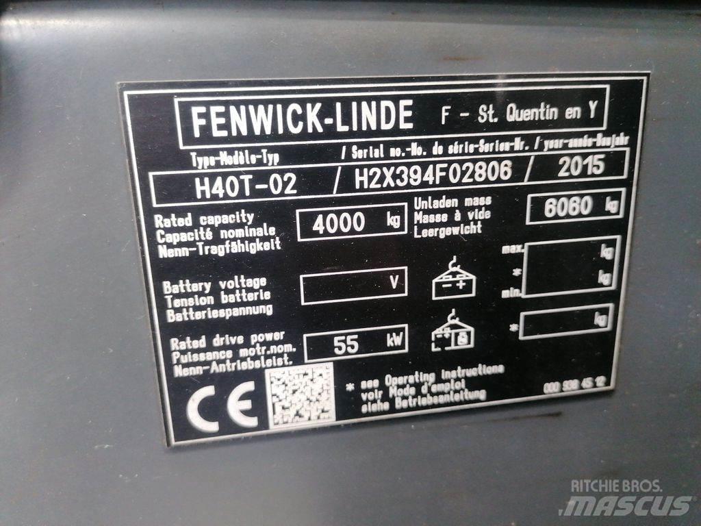 Linde H40T-02 LPG trucks