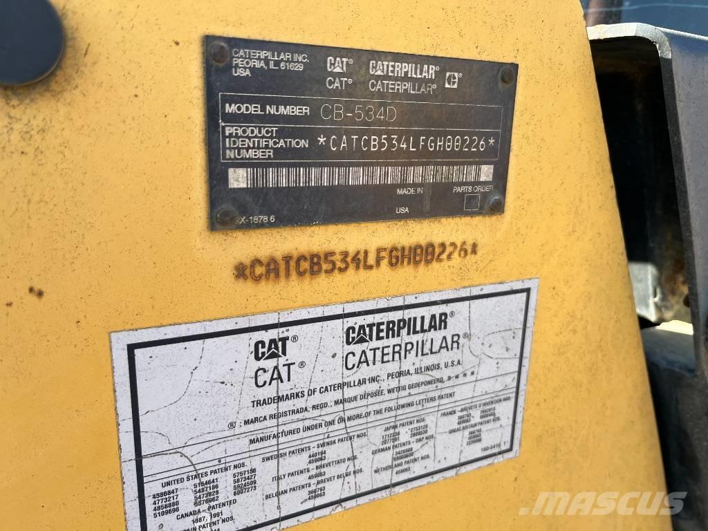 CAT CB 534 D Twin drum rollers