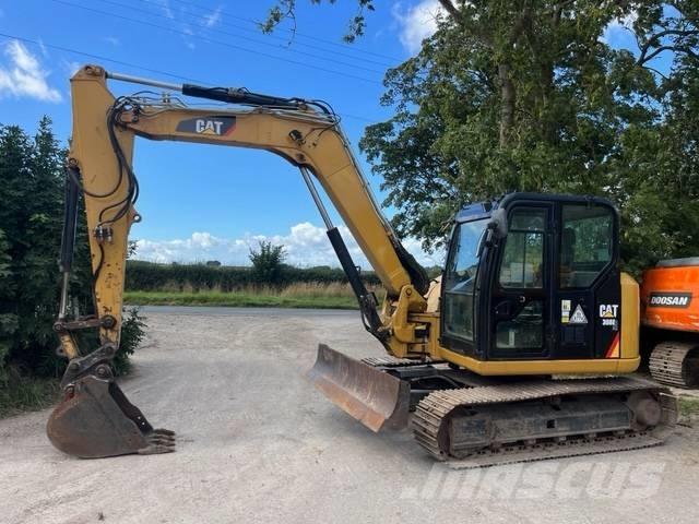 CAT 308 E 2 CR Midi excavators  7t - 12t