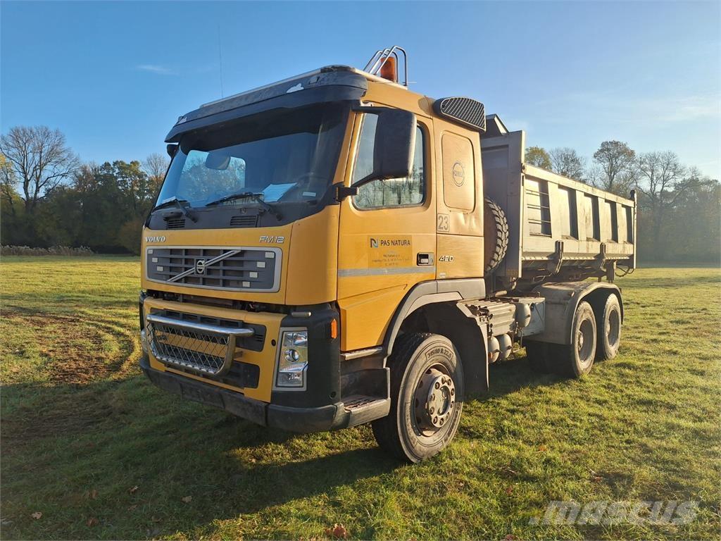Volvo FM12 420 6X6 Tipper trucks