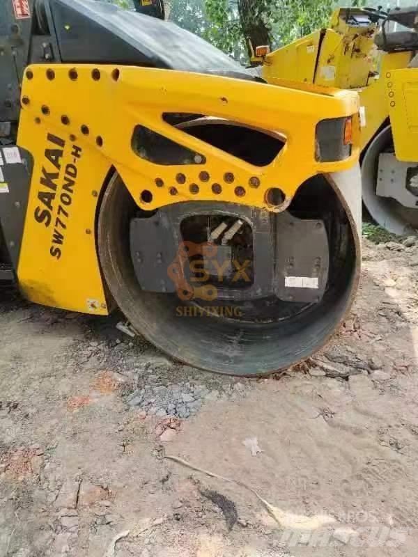 Sakai SW 770 ND Twin drum rollers