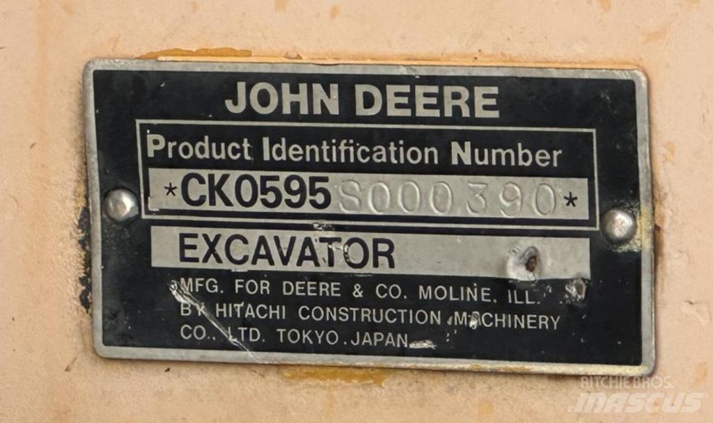 John Deere 595 Wheeled excavators