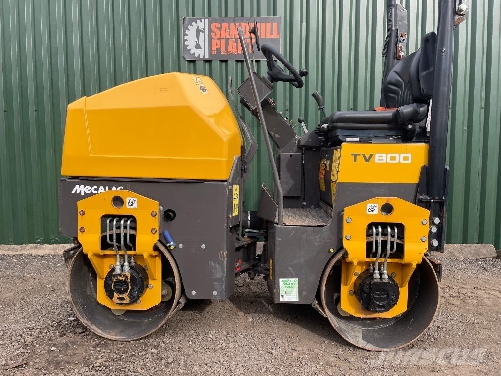Mecalac TV 800 Twin drum rollers
