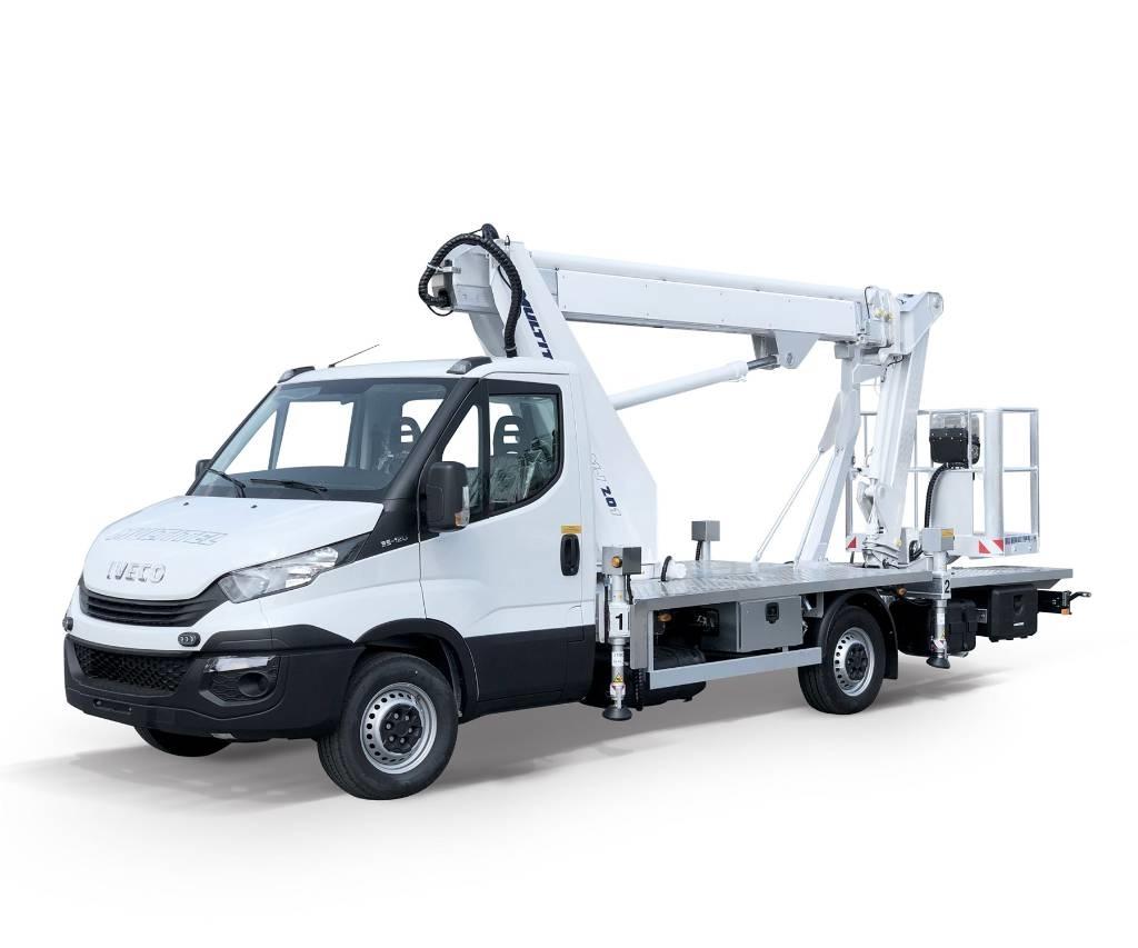 Multitel MJ 201 Truck & Van mounted aerial platforms