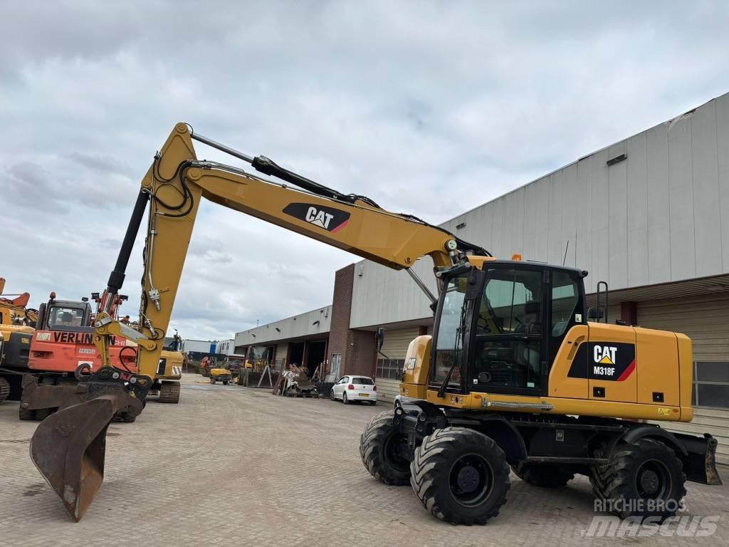 CAT M 318 F Wheeled excavators