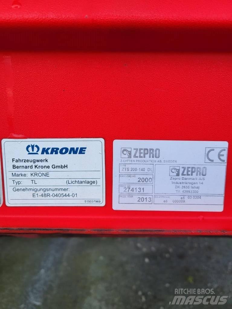 Krone SDP 27 Curtainsider semi-trailers