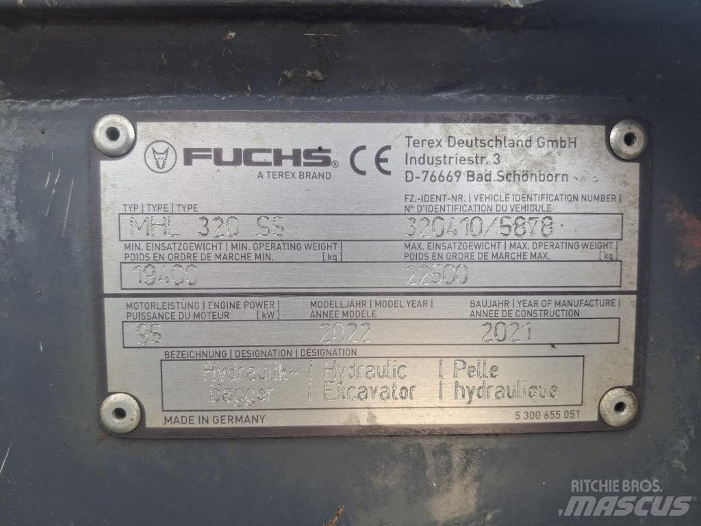 Terex Fuchs MHL320F Material Handling - Others