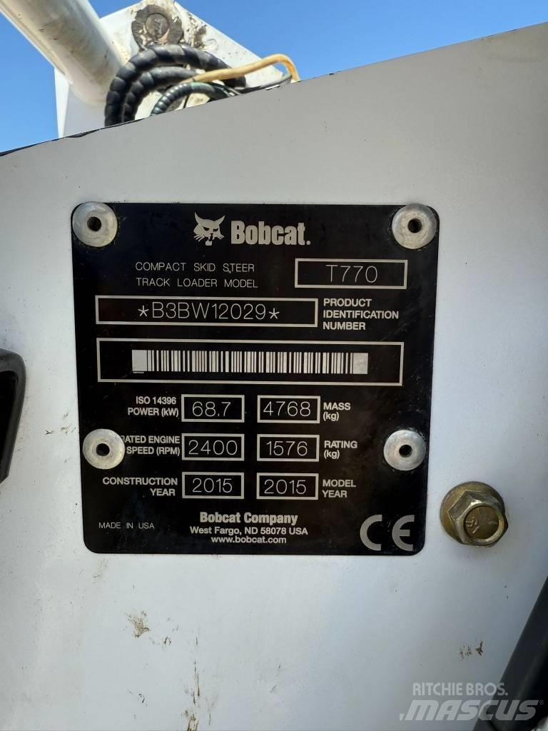 Bobcat T 770 Crawler loaders