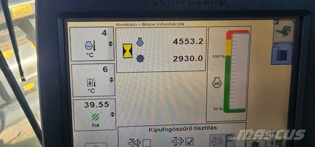 John Deere T 550 Combine harvesters