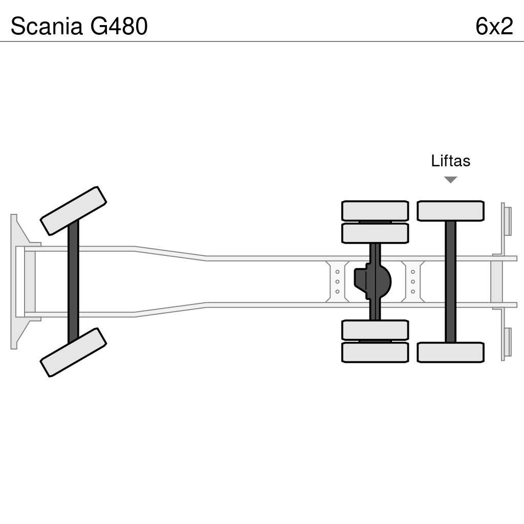 Scania G480 Box body trucks