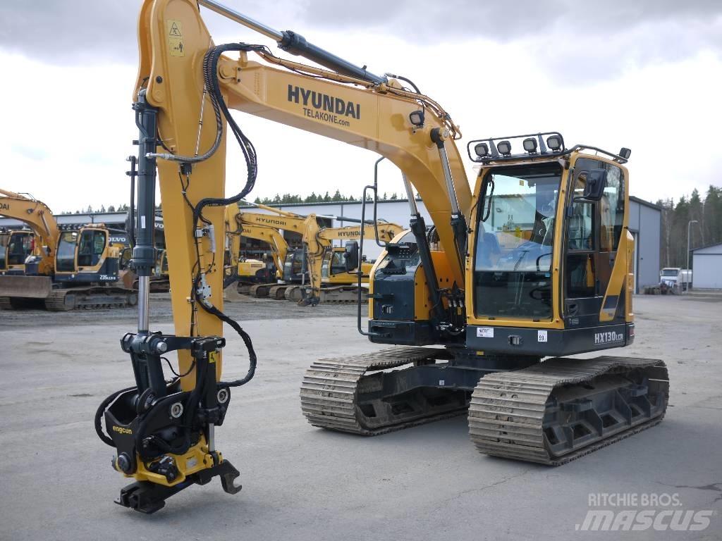 Hyundai HX 130 LCR Crawler excavators