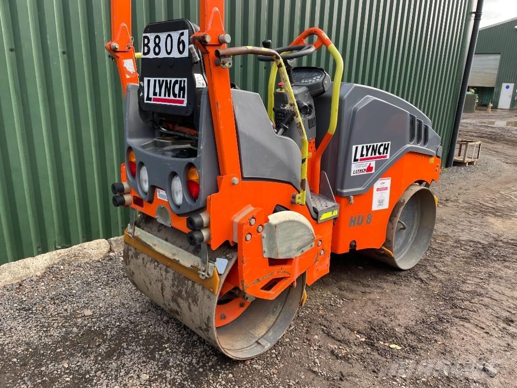 Hamm HD 8 VV Twin drum rollers