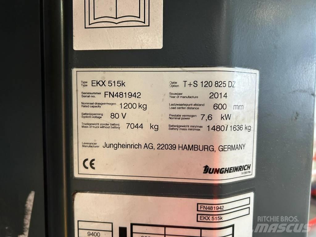 Jungheinrich EKX515k High lift order picker