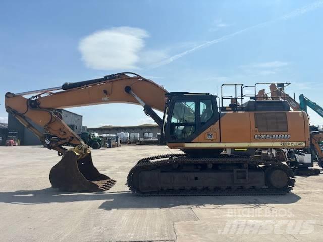 CASE CX 500 D ME Crawler excavators