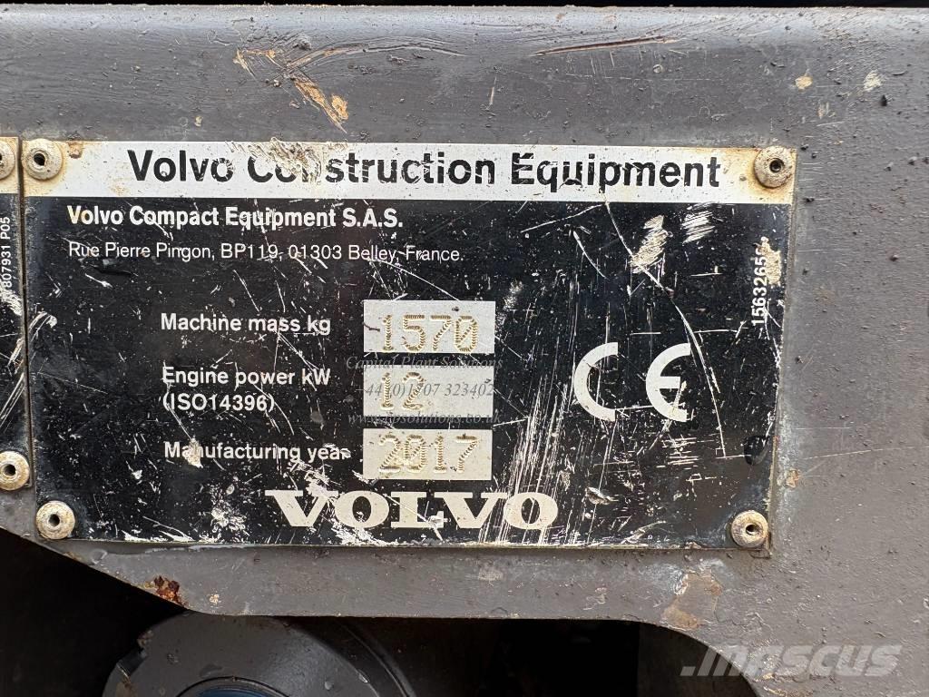 Volvo EC 15 D Mini excavators < 7t (Mini diggers)