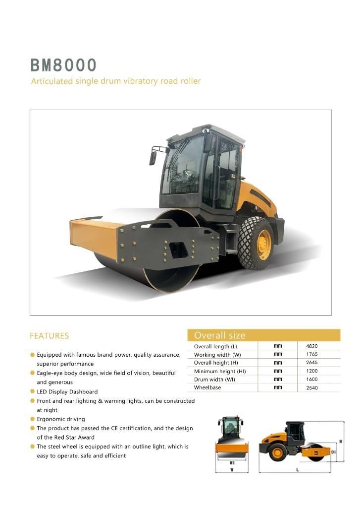  SDBM BM8000 Single drum rollers