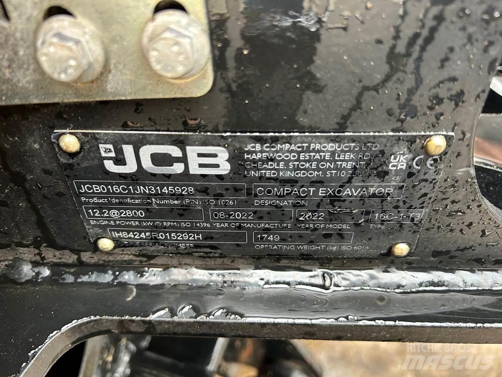 JCB 16C-1 Mini excavators < 7t (Mini diggers)