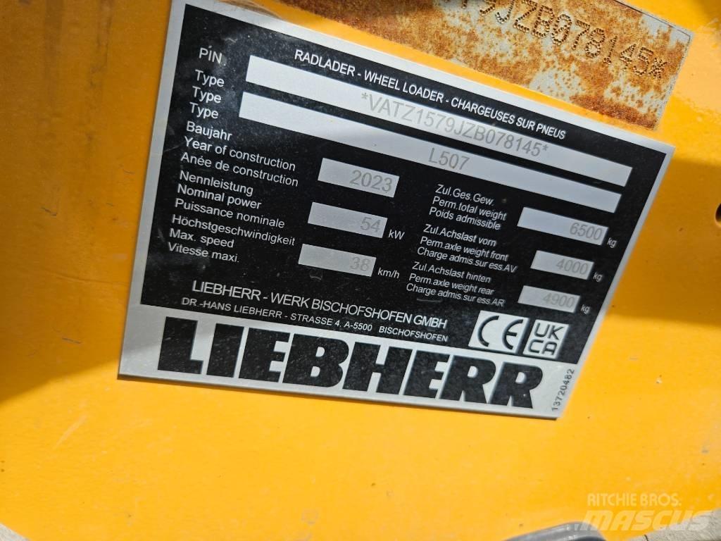 Liebherr L 507 S Wheel loaders