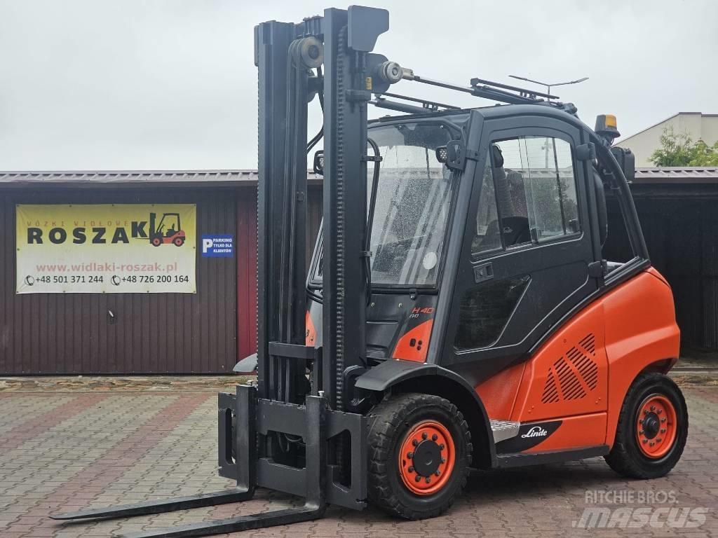 Linde H40D-02 Diesel trucks