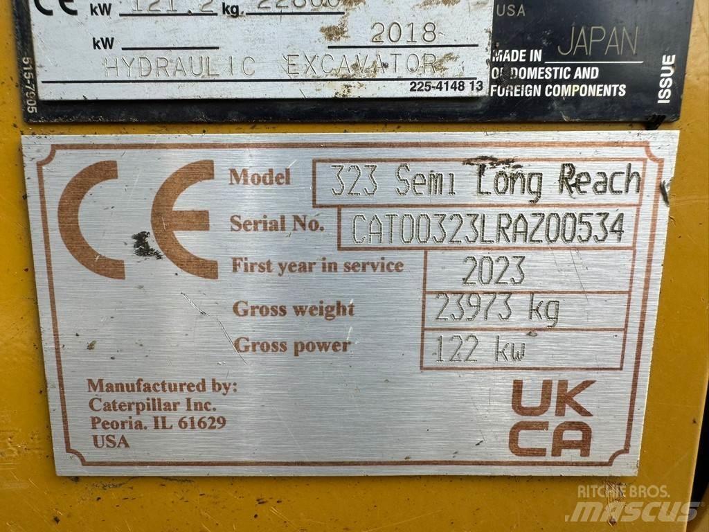 CAT 323 Crawler excavators